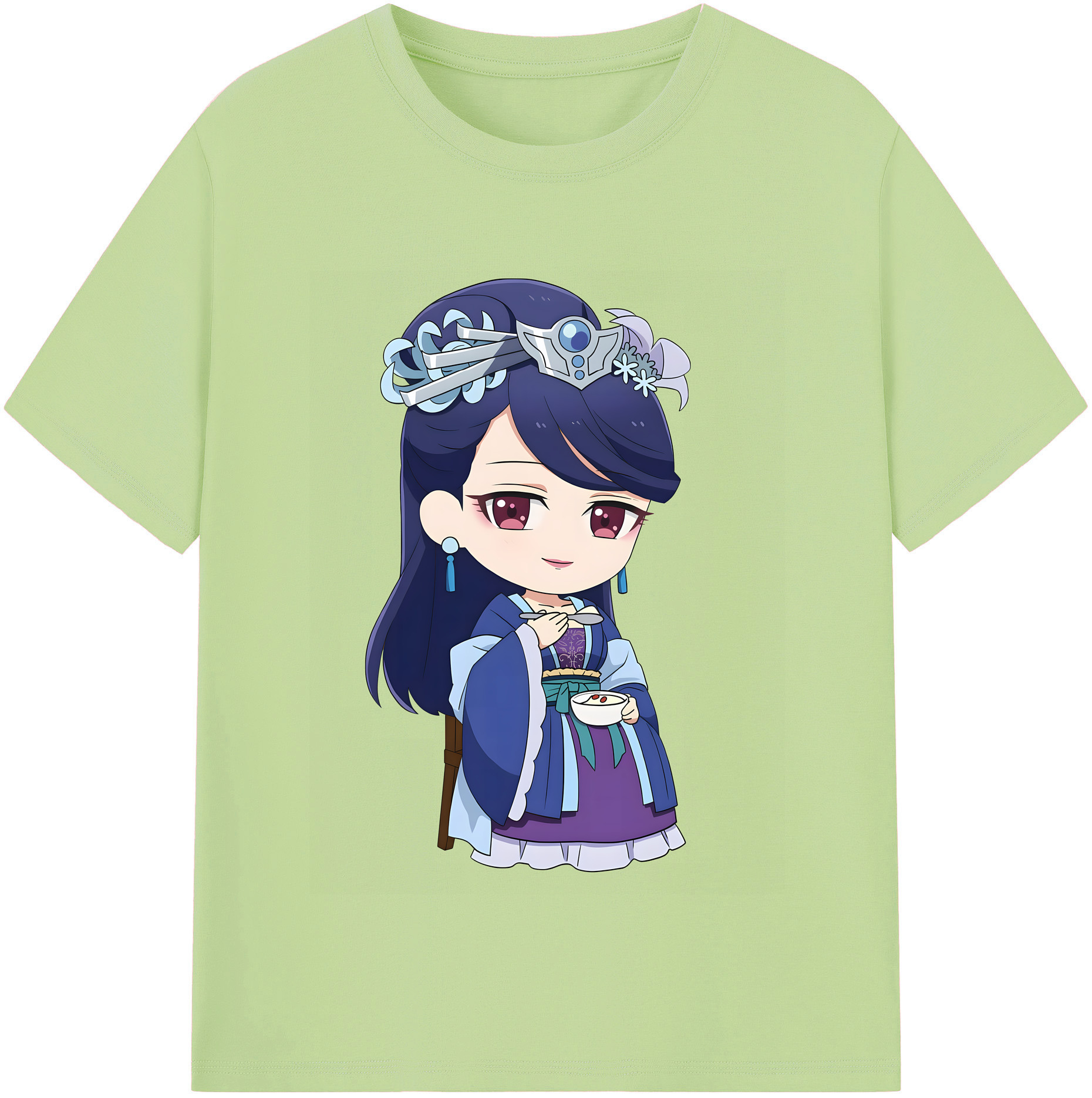 （画像用） 薬屋のひとりごと The Apothecary Diaries 綿100％半袖Tシャツ（フロントプリント）